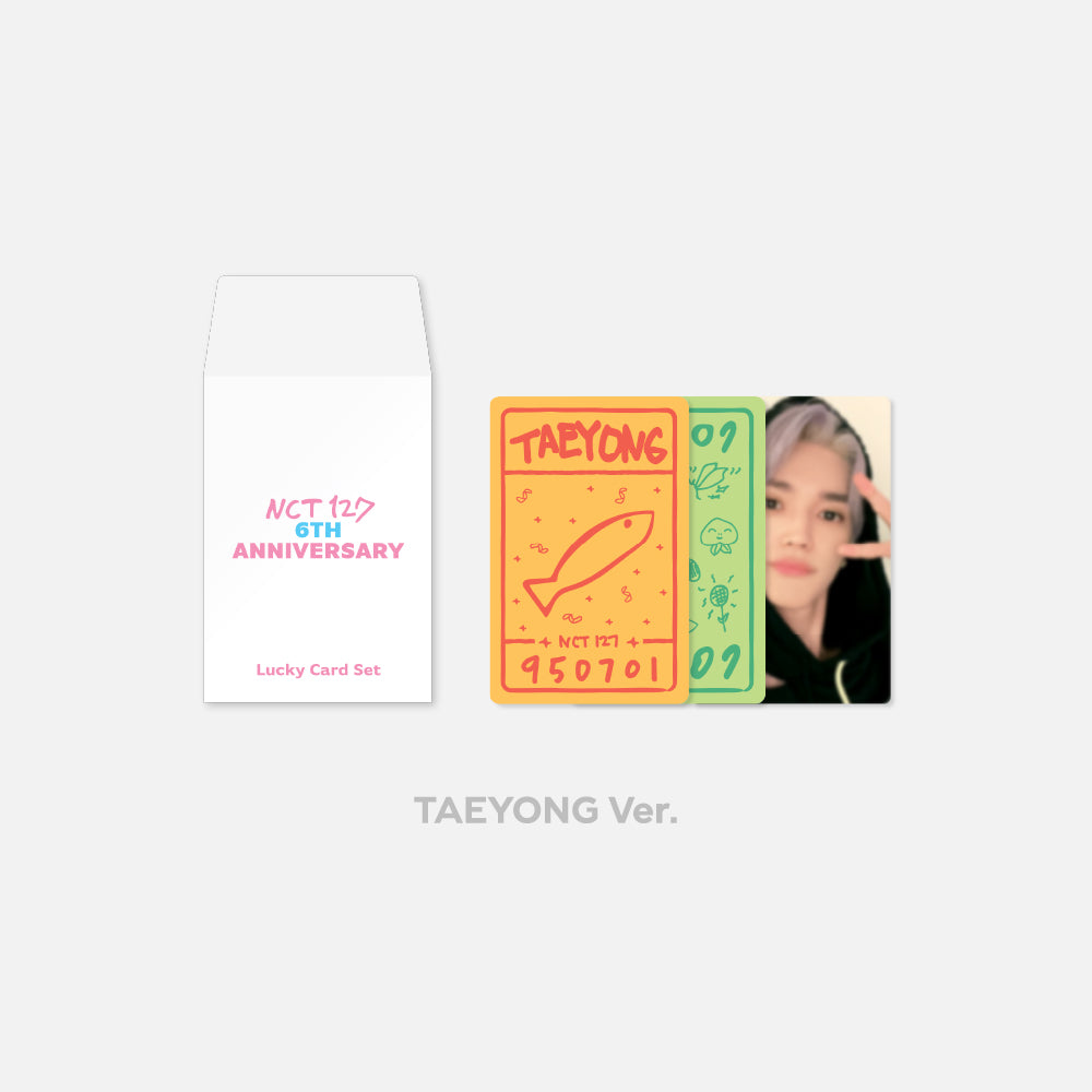NCT 127 | 6th Anniversary | LUCKY CARD SET