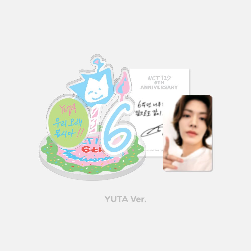 NCT 127 | 6th Anniversary | ACRYLIC STAND & AR VOICE CARD SET