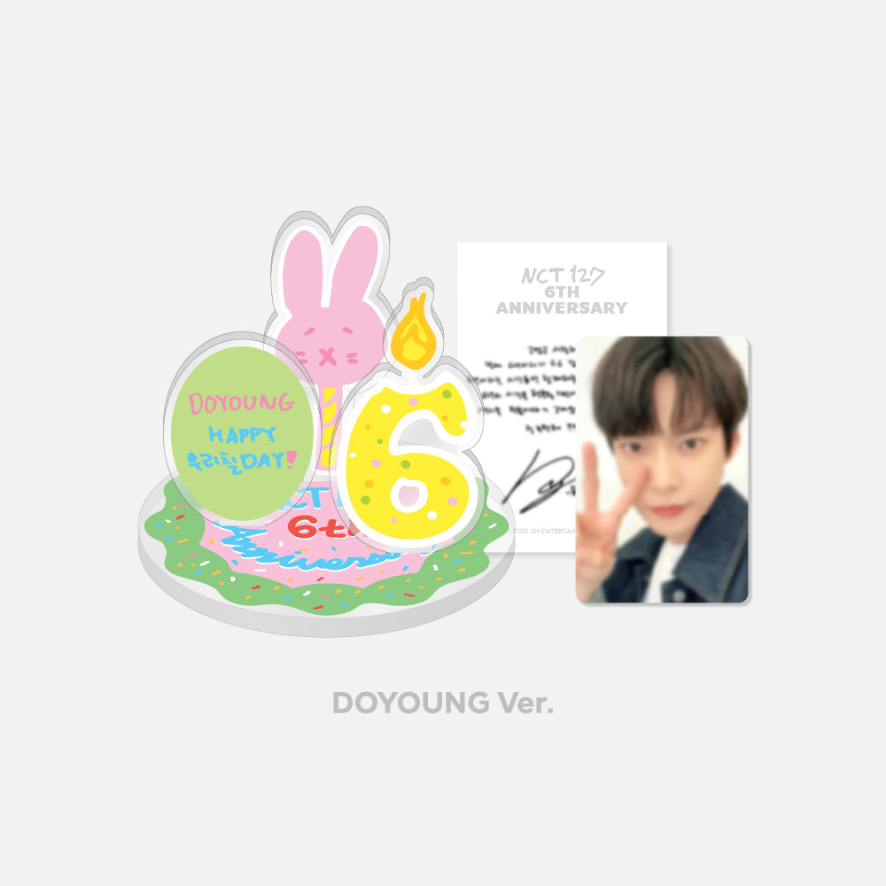NCT 127 | 6th Anniversary | ACRYLIC STAND & AR VOICE CARD SET