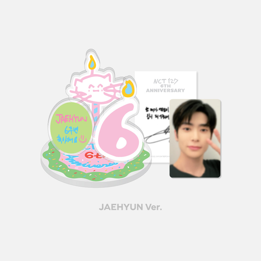 NCT 127 | 6th Anniversary | ACRYLIC STAND & AR VOICE CARD SET