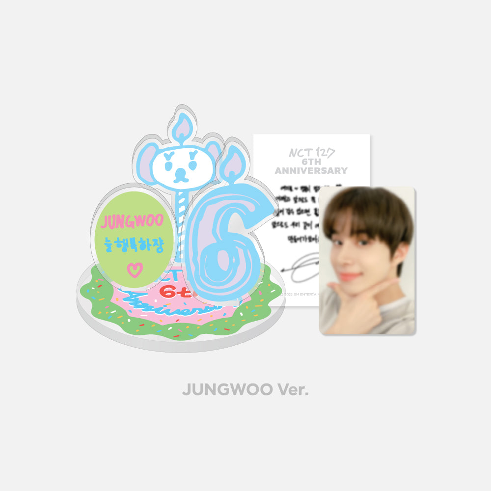 NCT 127 | 6th Anniversary | ACRYLIC STAND & AR VOICE CARD SET