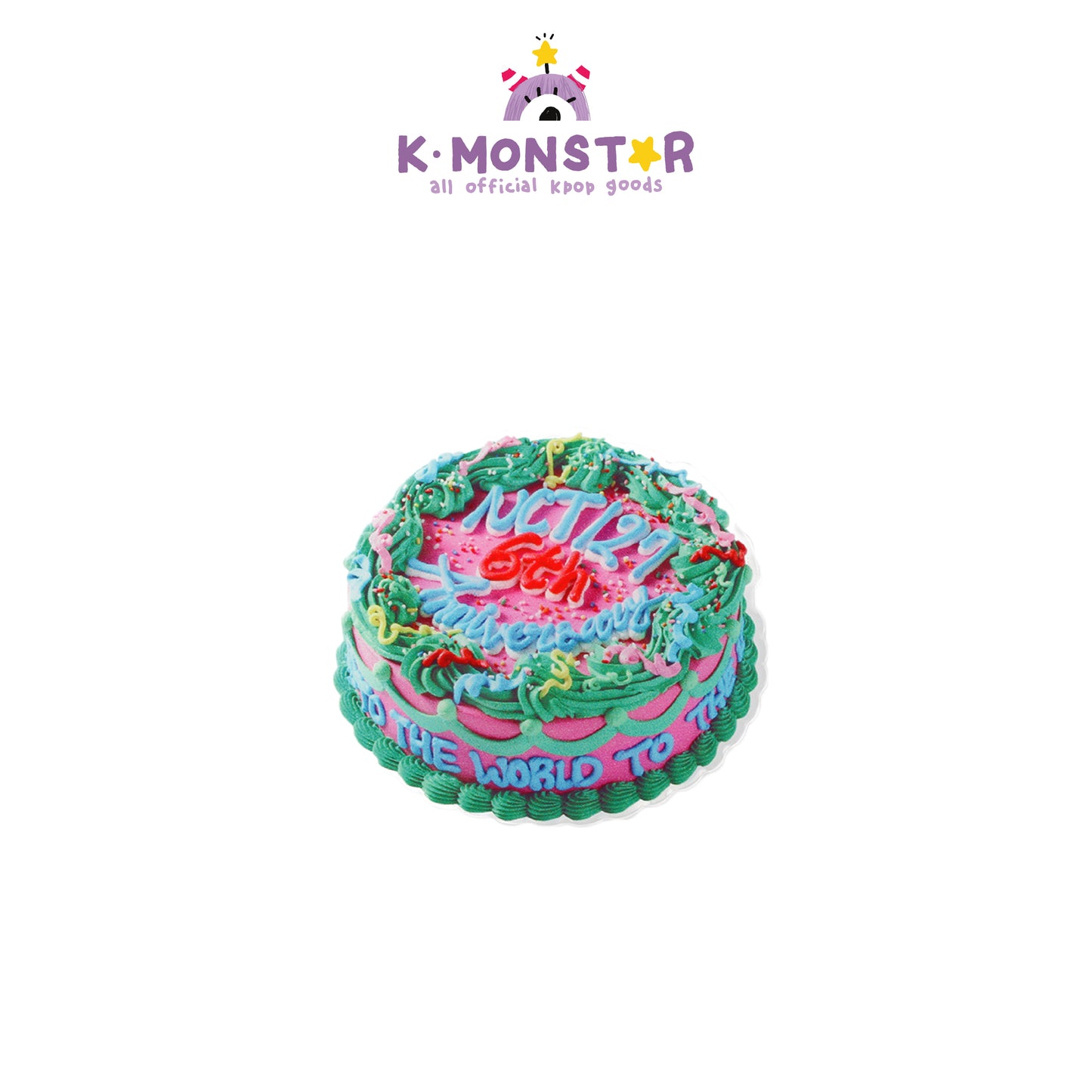 NCT 127 | 6th Anniversary | CAKE ACRYLIC GRIPTOK