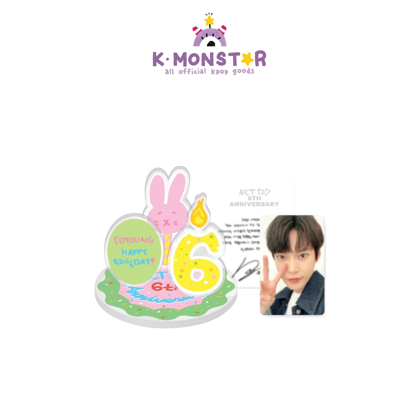 NCT 127 | 6th Anniversary | ACRYLIC STAND & AR VOICE CARD SET