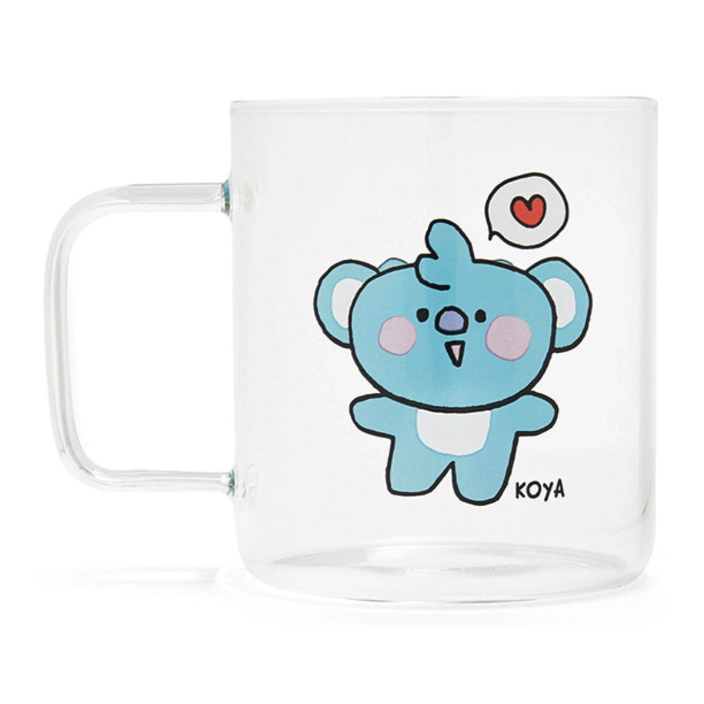 BT21 | GLASS MUG & COASTER SET