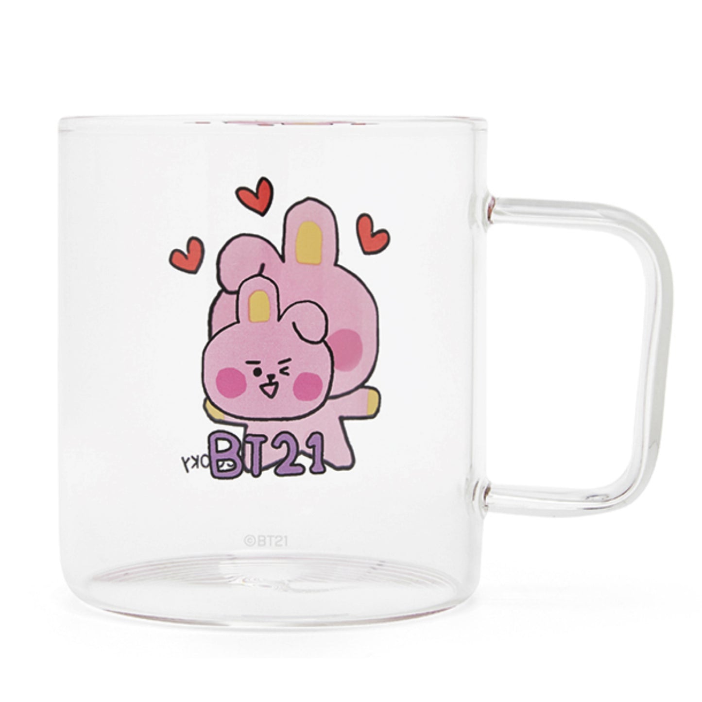 BT21 | GLASS MUG & COASTER SET