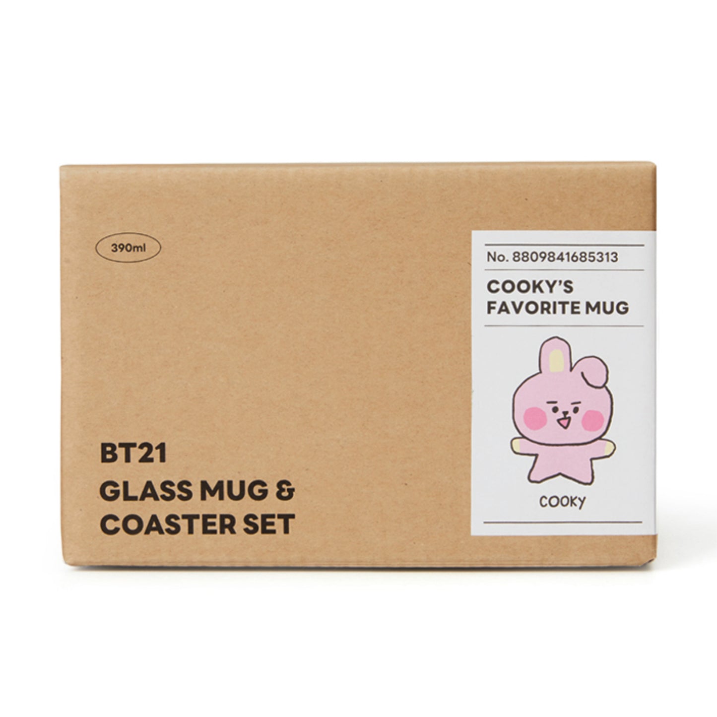 BT21 | GLASS MUG & COASTER SET