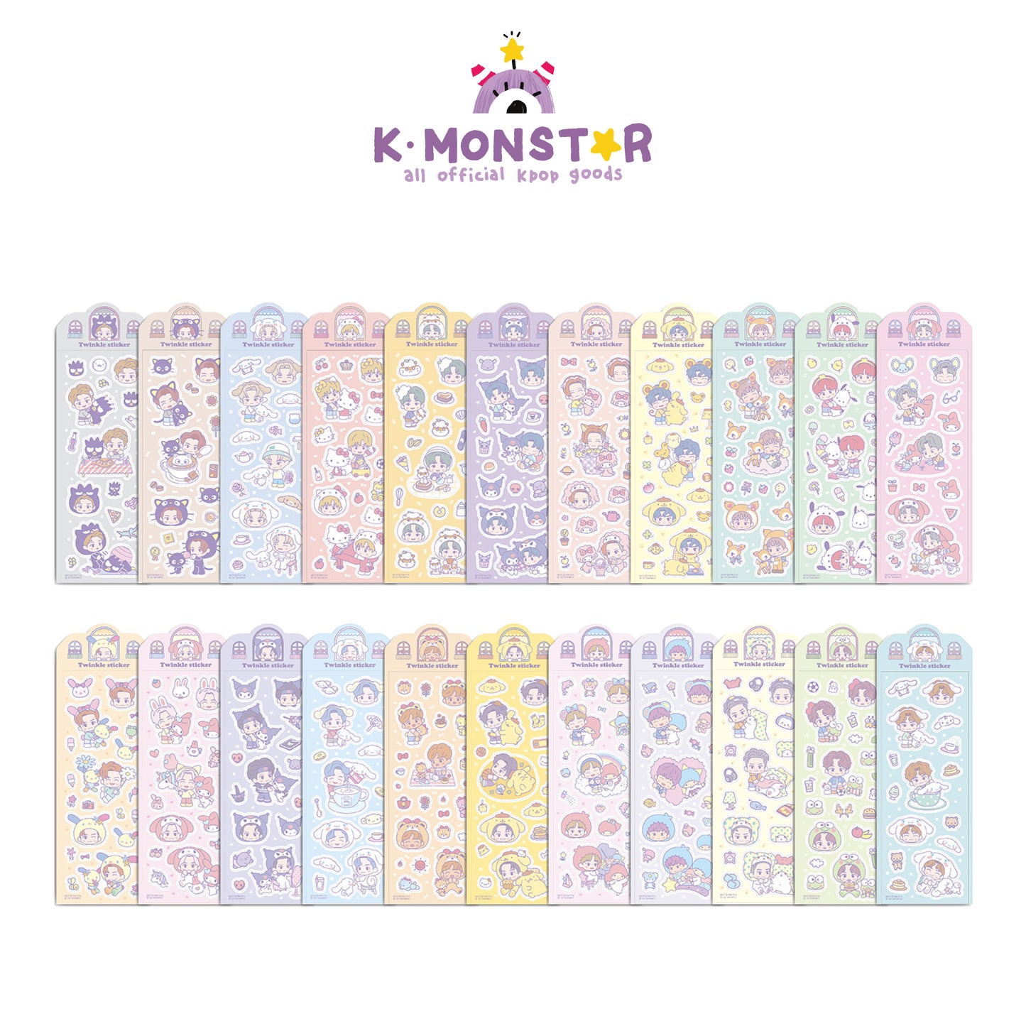 NCT | NCT X SANRIO | TWINKLE STICKER