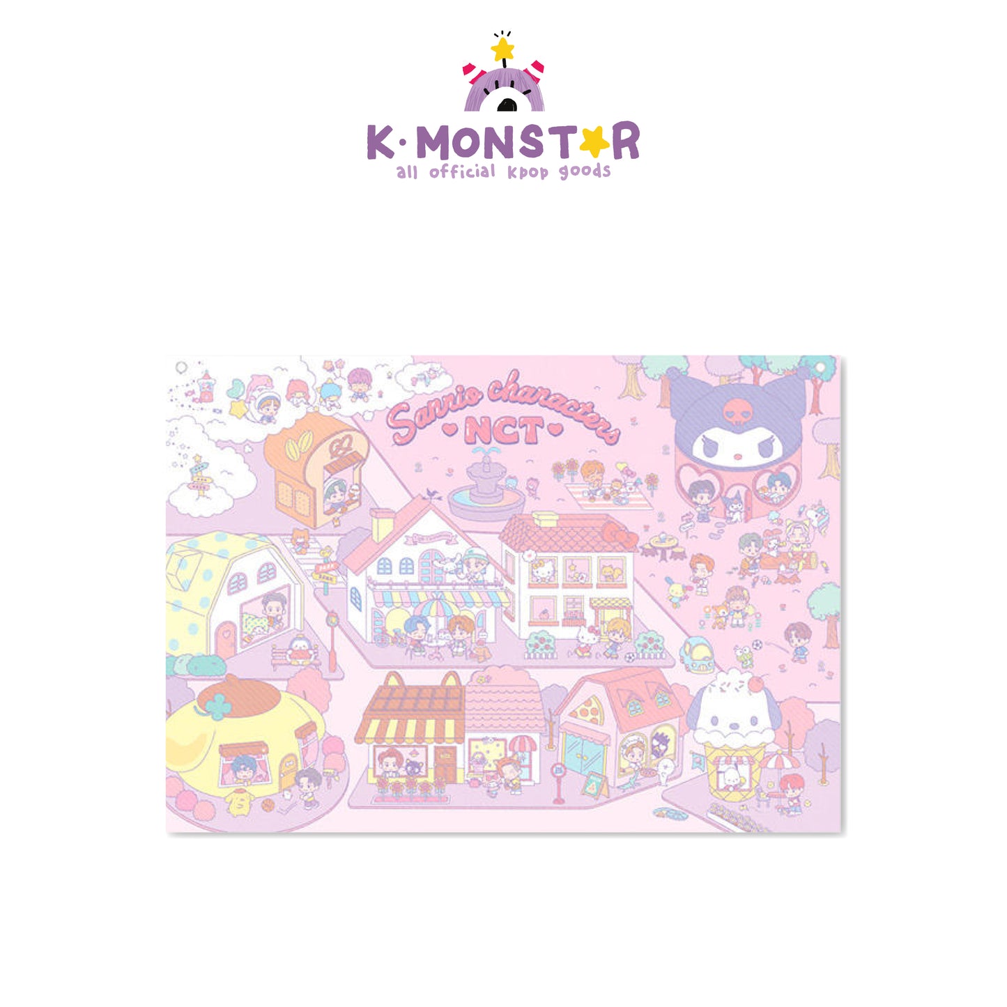 NCT | NCT X SANRIO | FABRIC POSTER