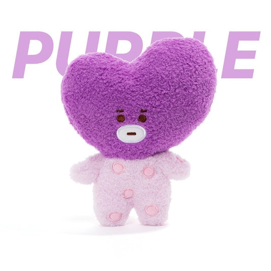 BT21 | STANDING PLUSH DOLL & BAG CHARM - PURPLE EDITION