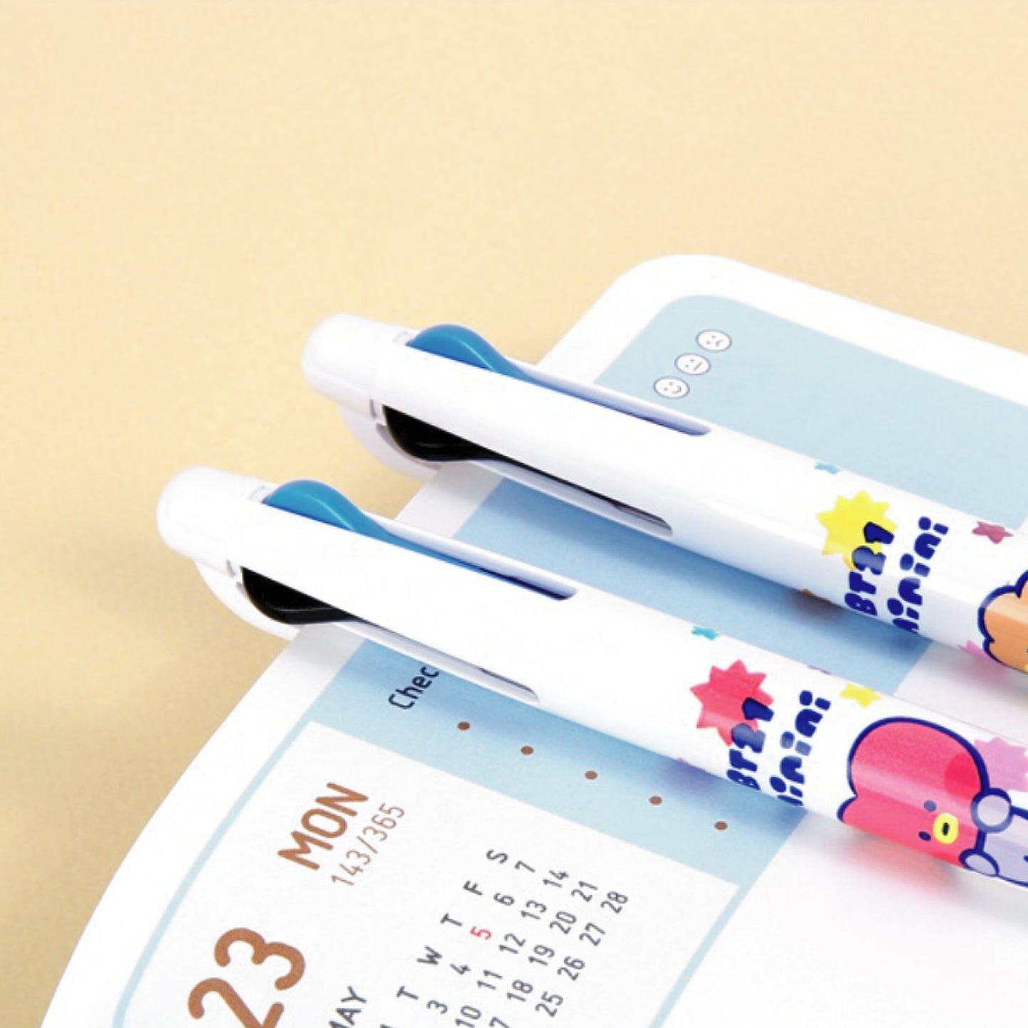 BT21 | minini | 3 COLOR BALLPOINT PEN
