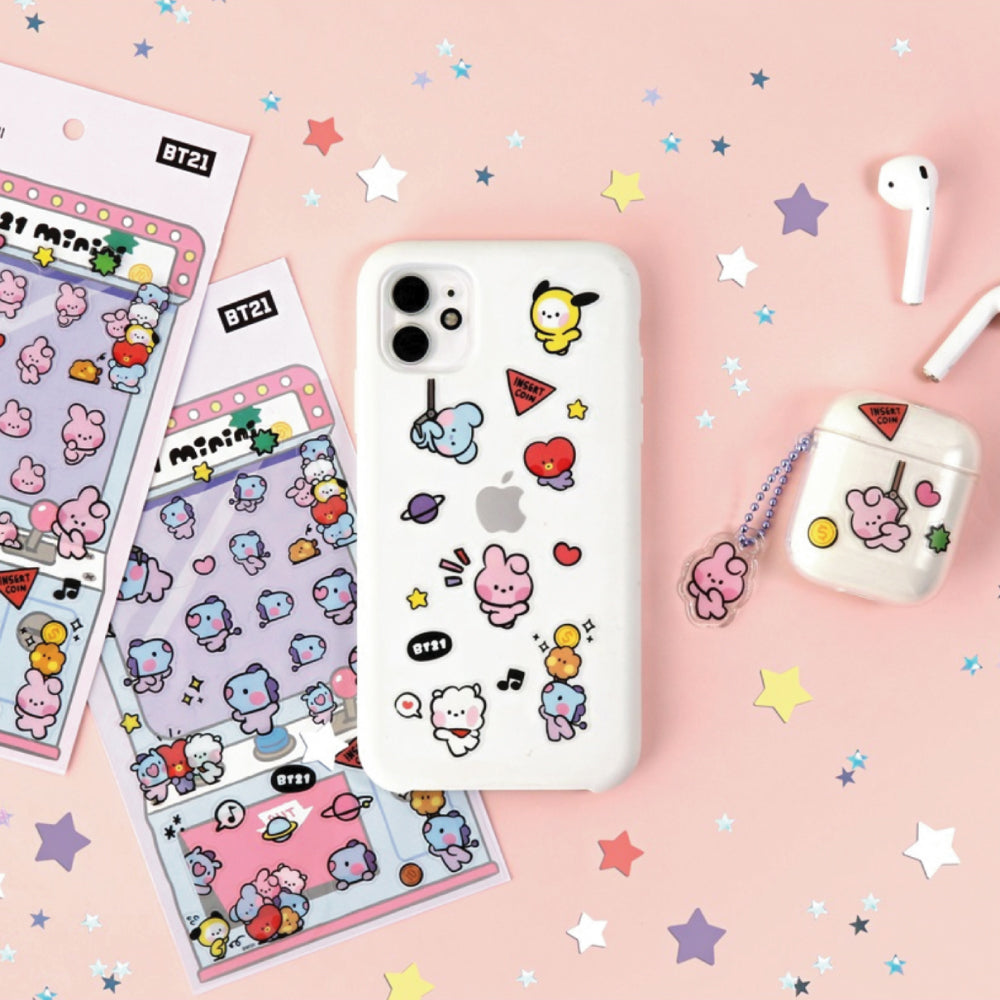 BT21 | minini | CLEAR STICKER