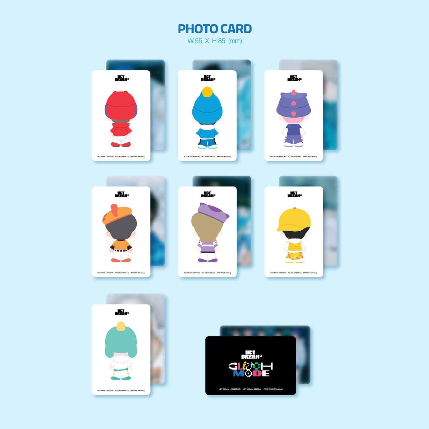 NCT DREAM | NCT-REX X pinkfong LOCAMOBILITY CARD & PHOTO CARD SET