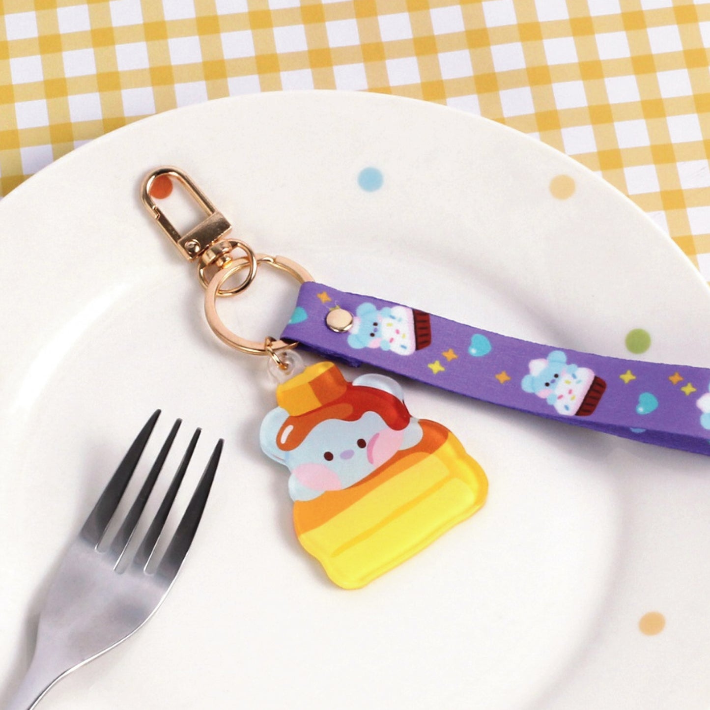 BT21 | minini | SWEETIE - ACRYLIC STRAP KEYRING