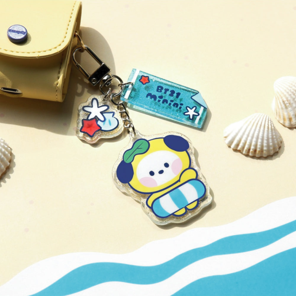 BT21 | minini | SUMMER SKY - ACRYLIC KEYRING