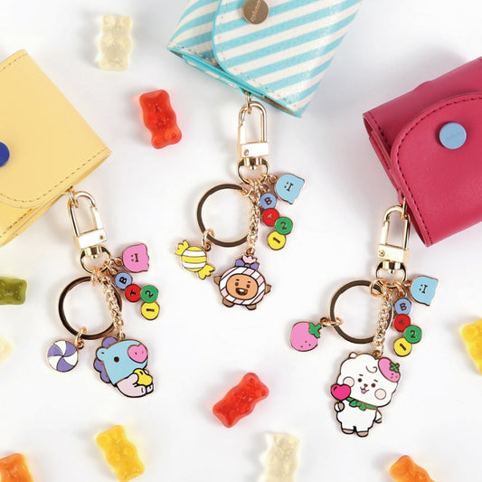 BT21 | BABY | JELLY CANDY - METAL KEYRING