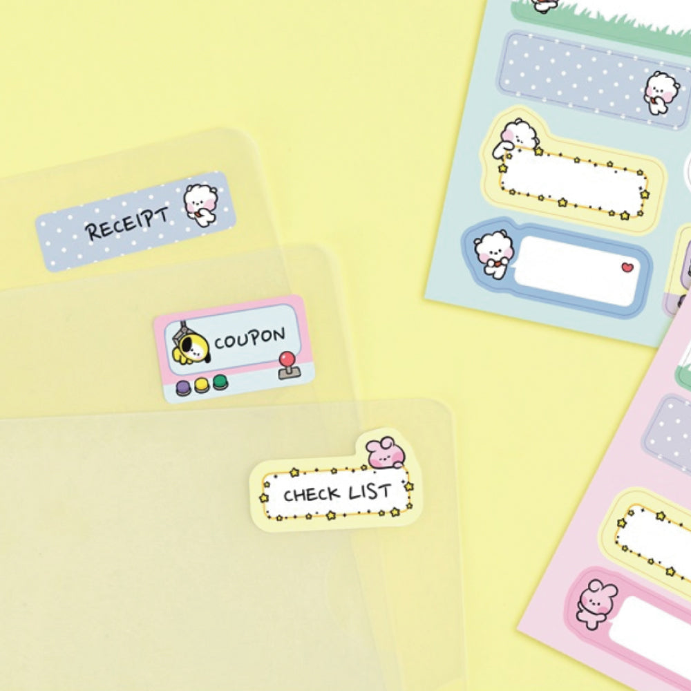 BT21 | minini | LABEL STICKER
