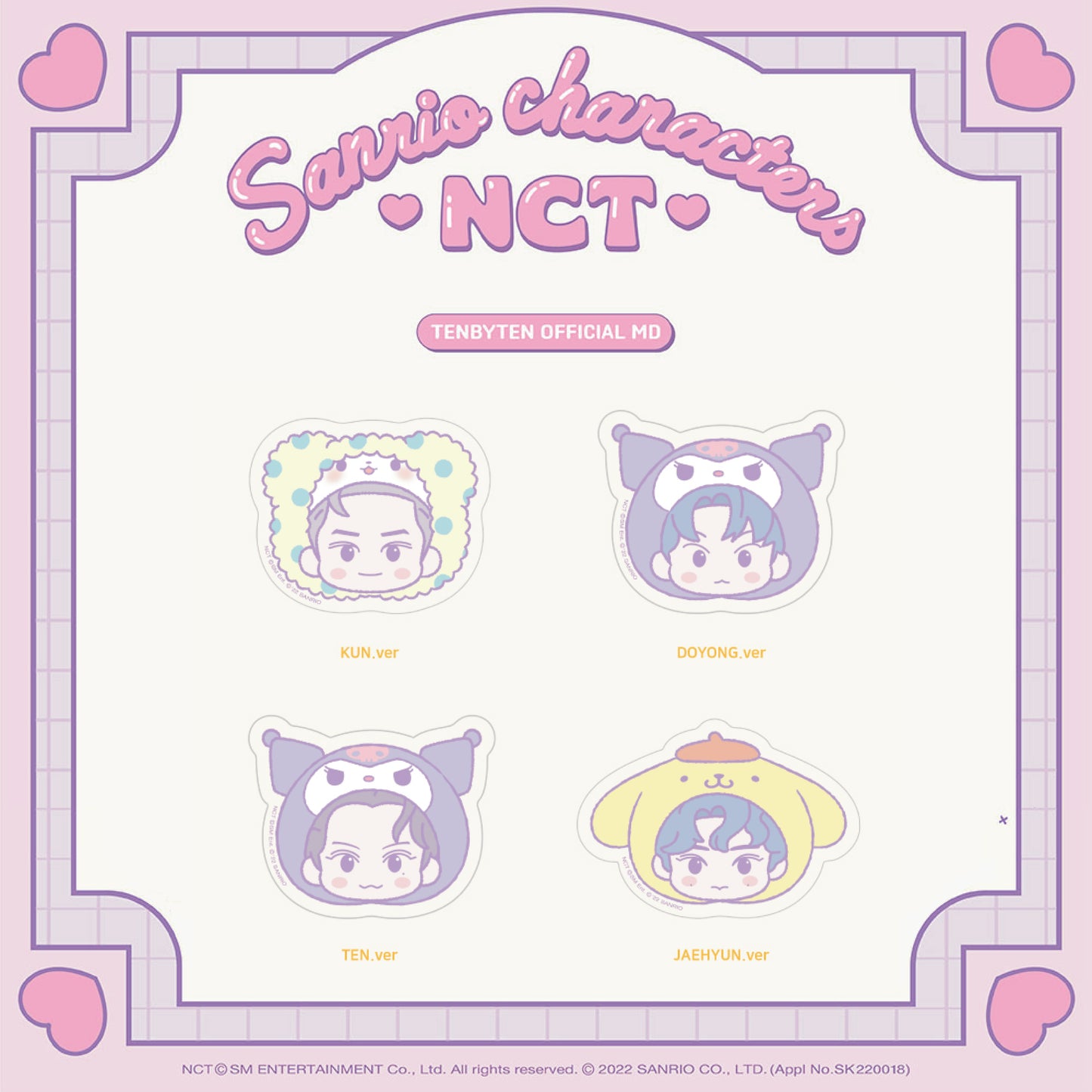 NCT | NCT X SANRIO | ACRYLIC PHONE HOLDER