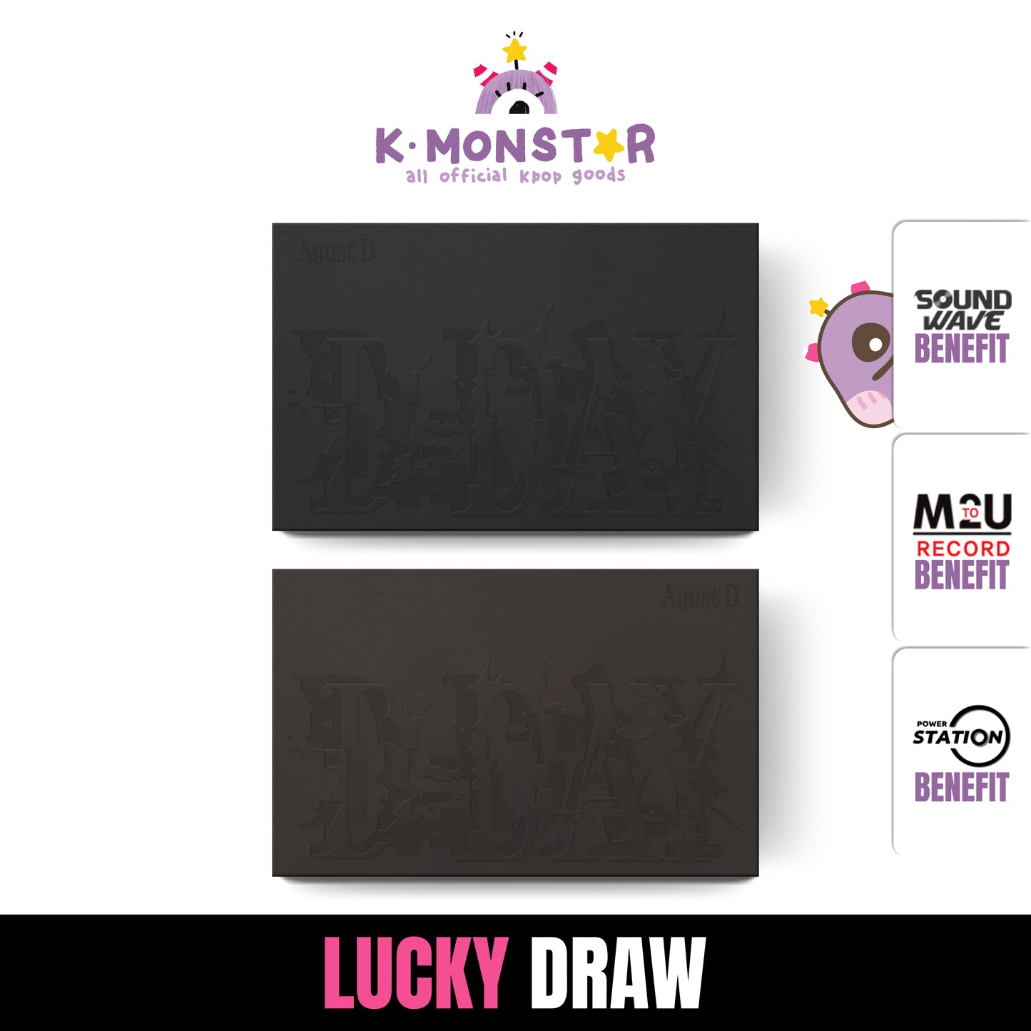 BTS | Agust D(SUGA) - D-DAY (LUCKY DRAW)