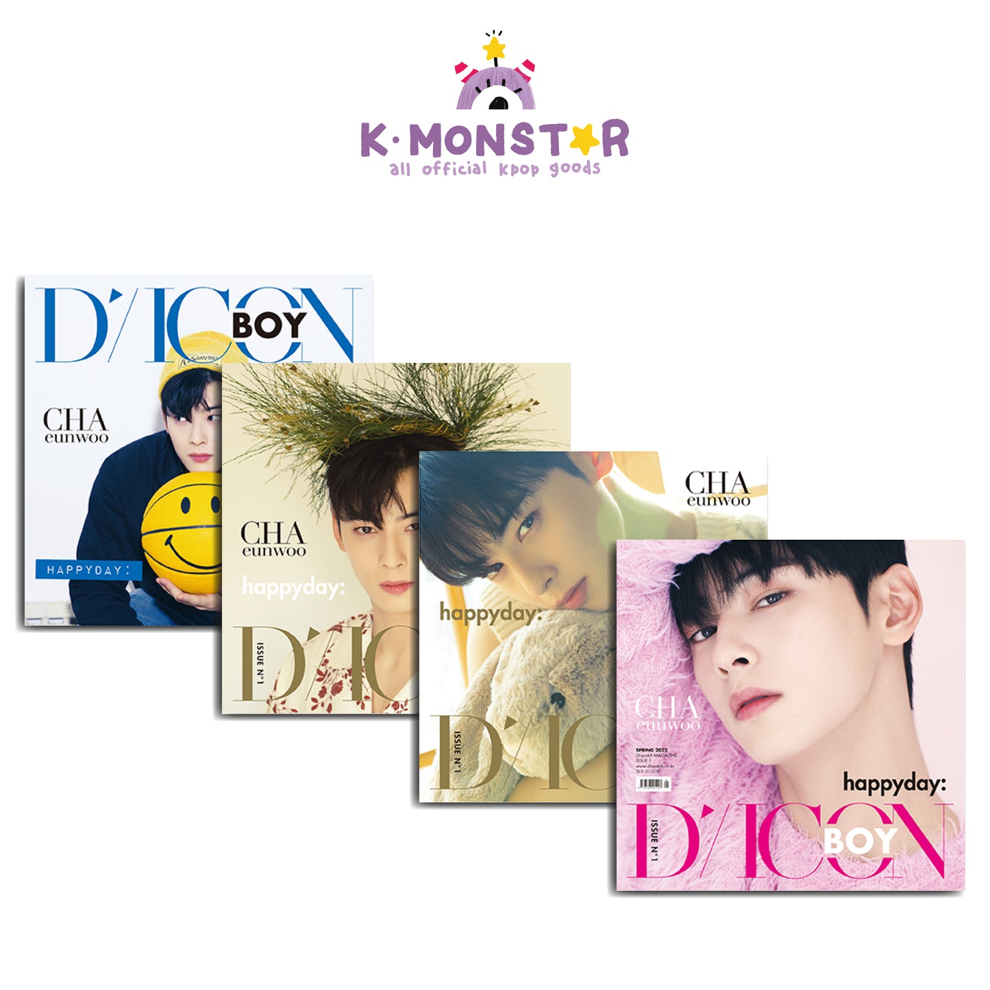 ASTRO | DICON BOY | ISUUE N.1 | CHA EUN WOO happyday: