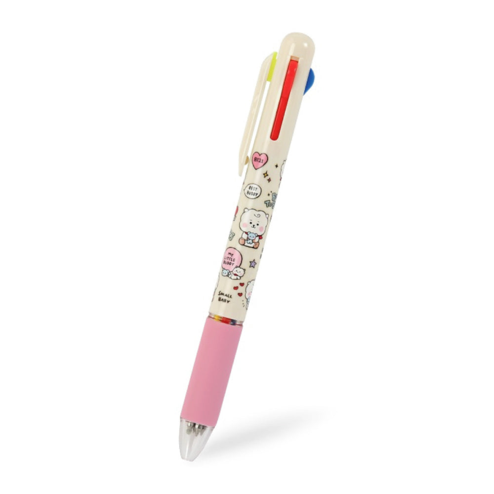 BT21 | Little Buddy | 4 COLOR BALLPOINT PEN