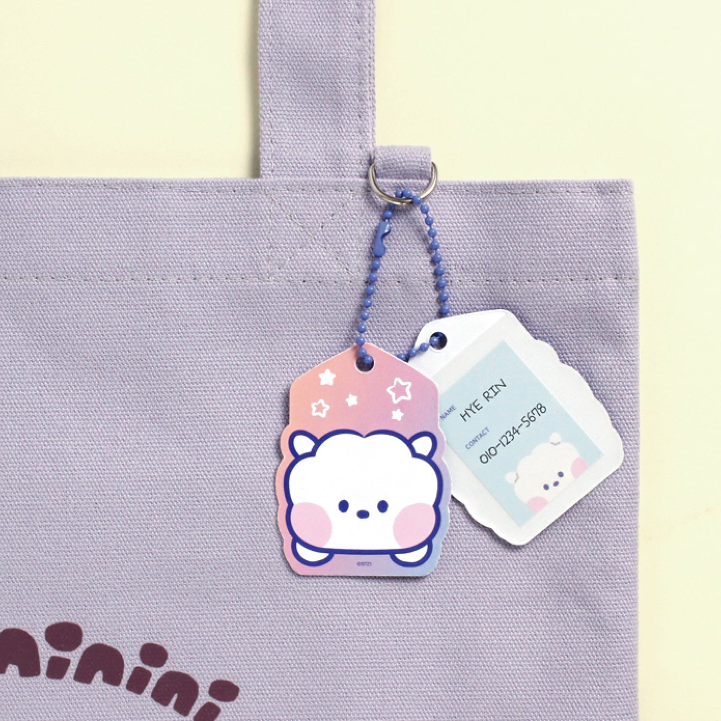 BT21 | minini | NAME TAG SET