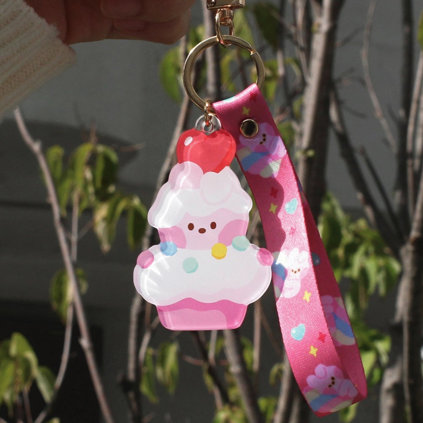 BT21 | minini | SWEETIE - ACRYLIC STRAP KEYRING