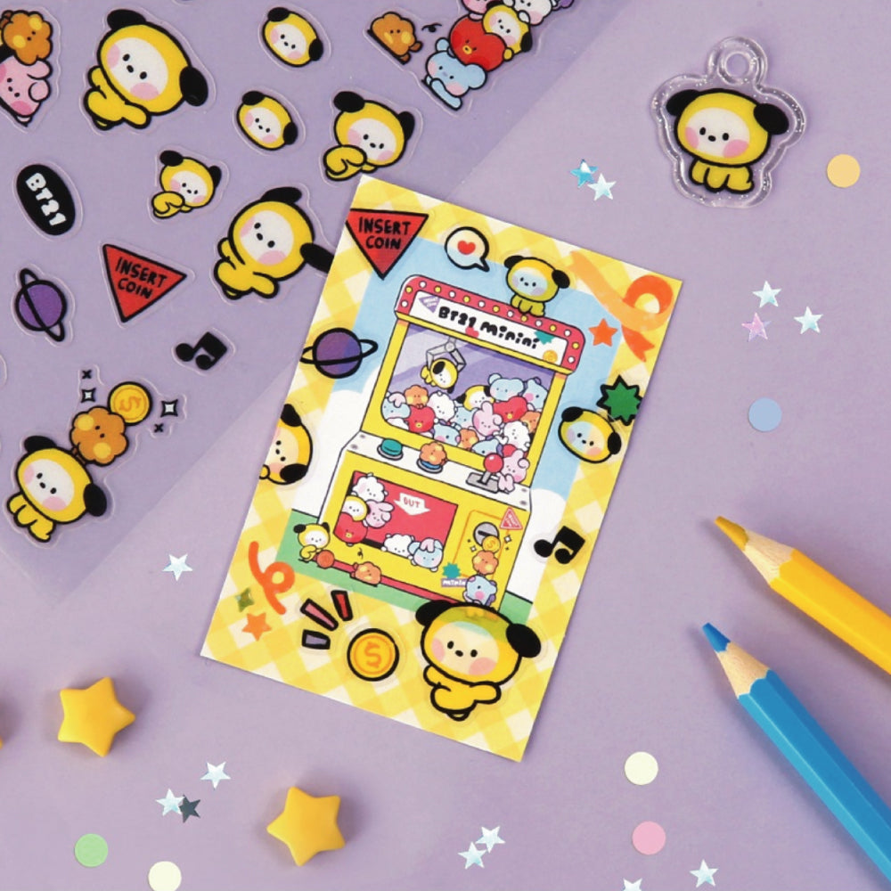 BT21 | minini | CLEAR STICKER