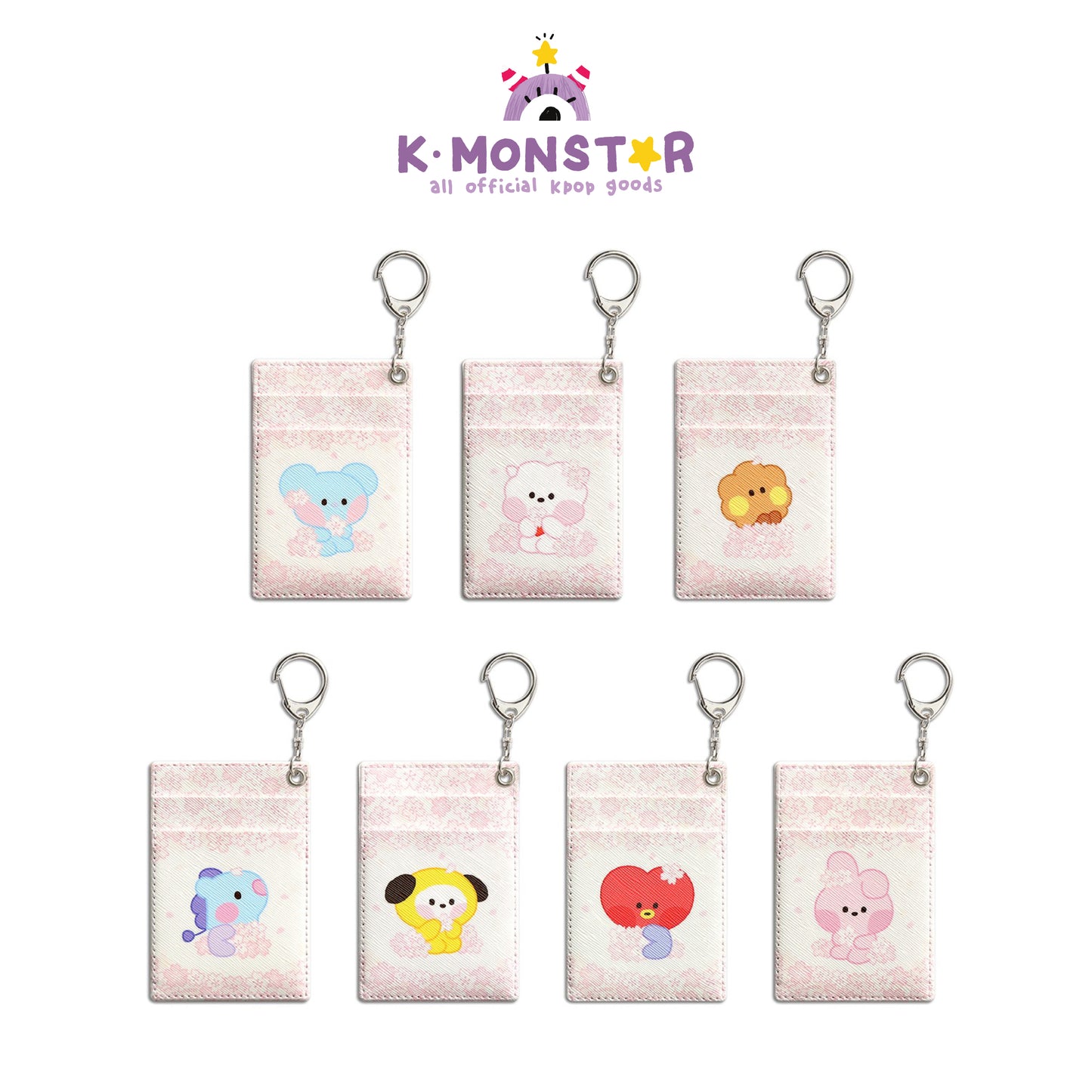 BT21 | minini | CHERRY BLOSSOM - CARD HOLDER