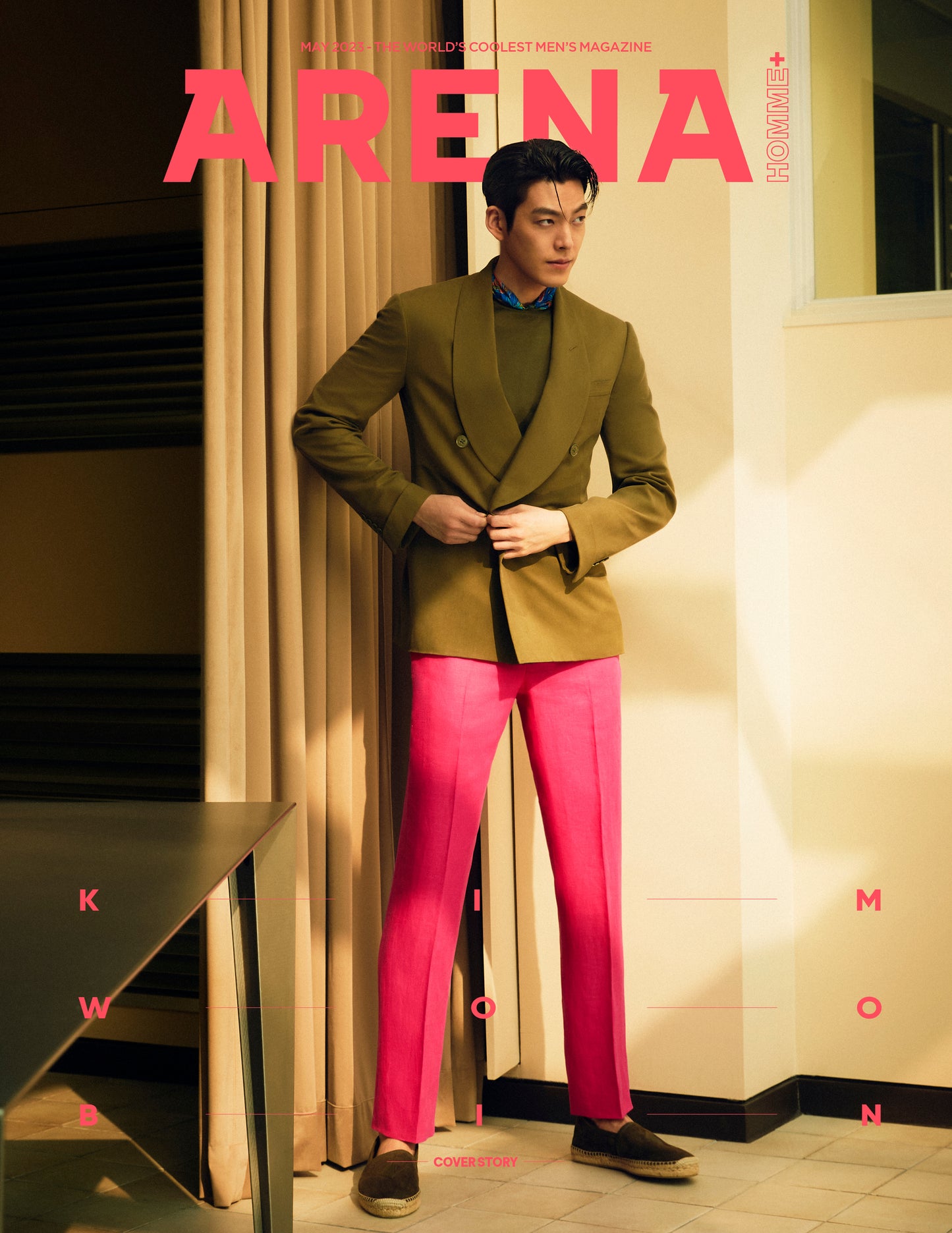 ARENA | 2023 MEI. | SAMPUL KIM WOO BIN