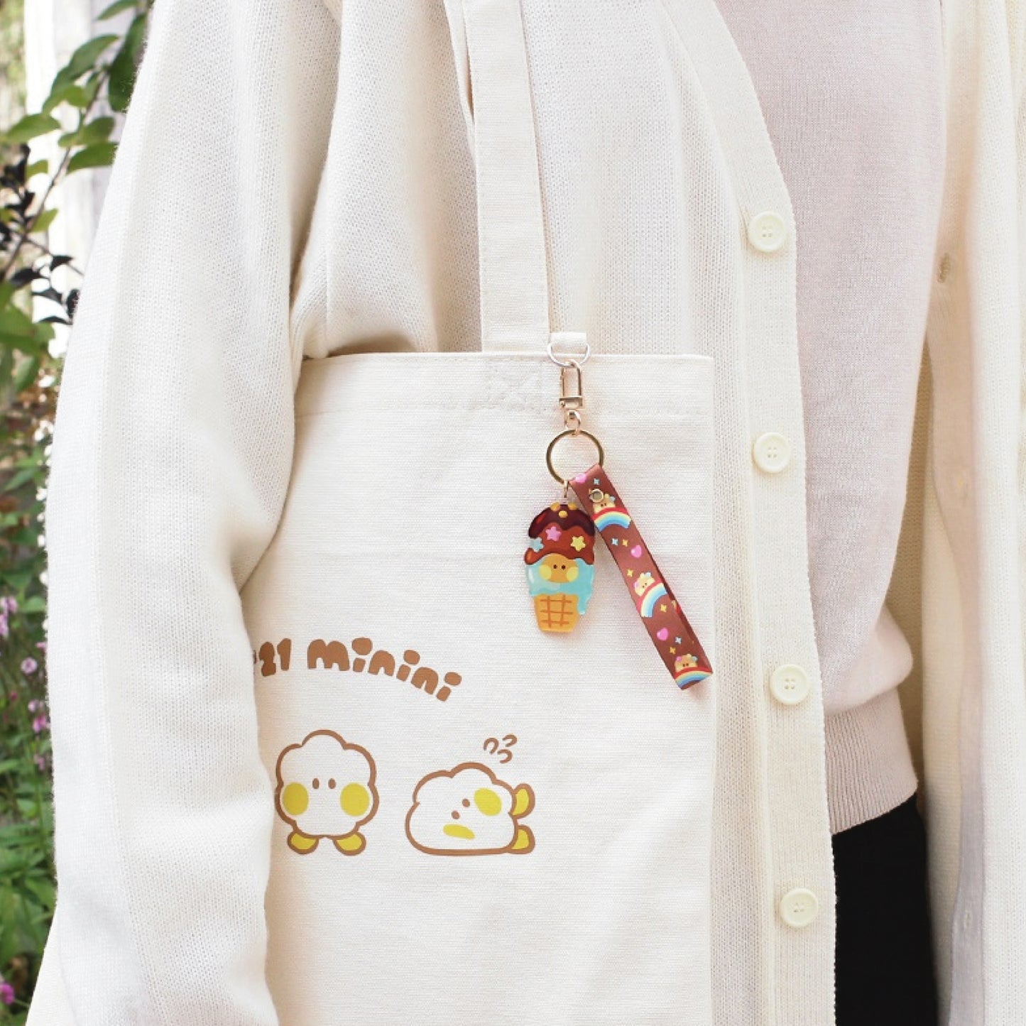 BT21 | minini | SWEETIE - ACRYLIC STRAP KEYRING