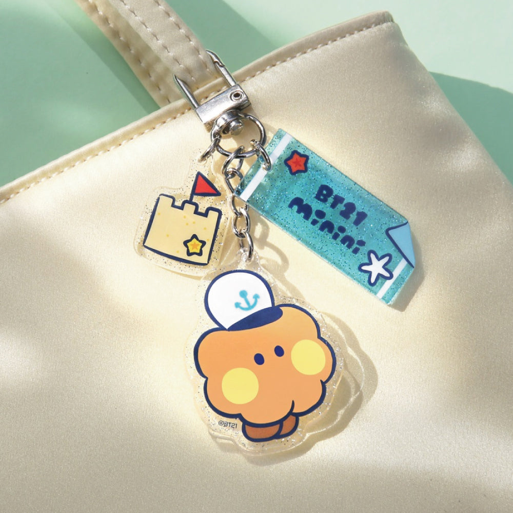BT21 | minini | SUMMER SKY - ACRYLIC KEYRING