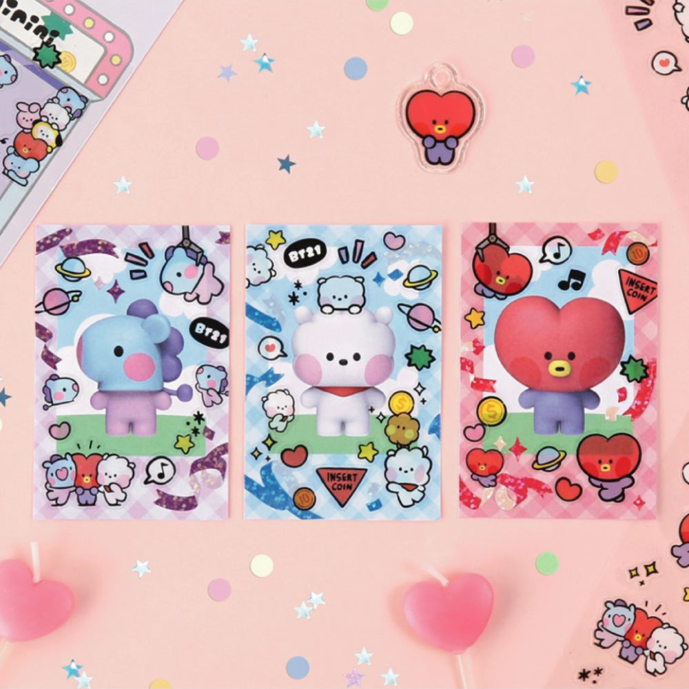 BT21 | minini | CLEAR STICKER