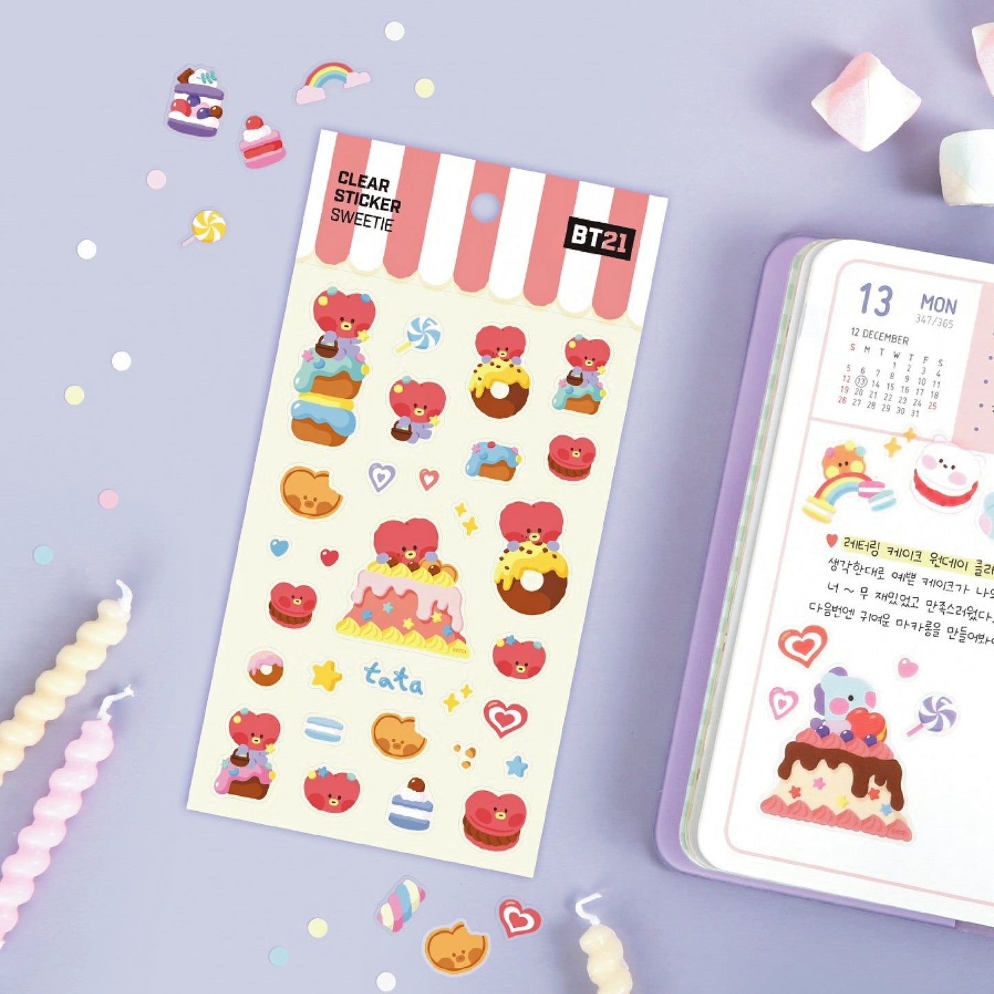 BT21 | minini | SWEETIE - CLEAR STICKER