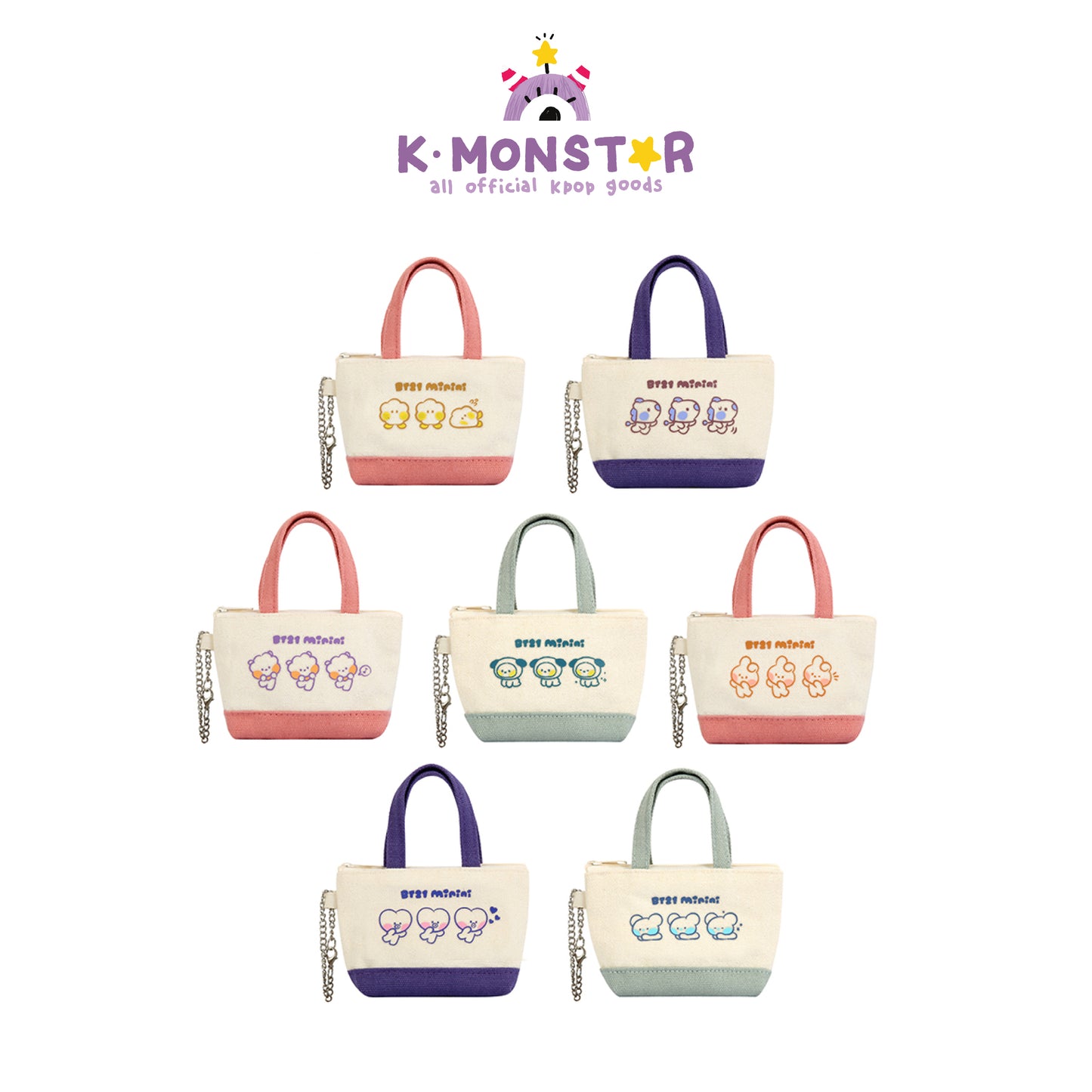 BT21 | minini | CANVAS MINI POUCH