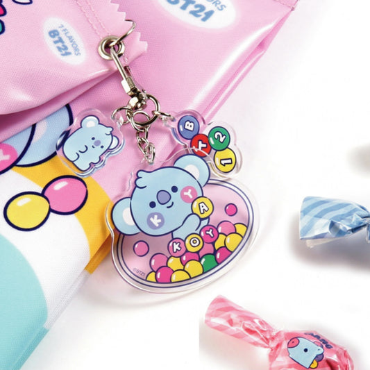 BT21 | BABY | JELLY CANDY - ACRYLIC KEYRING