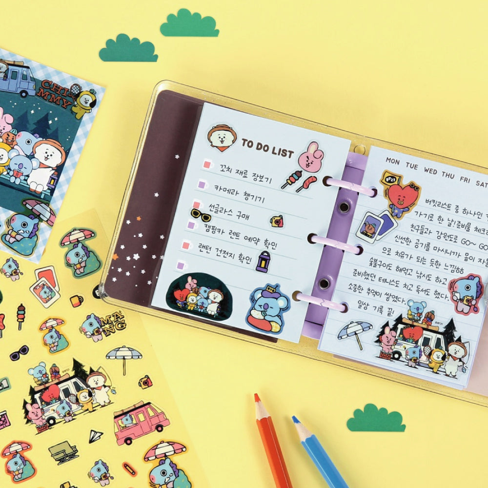 BT21 | IN THE FOREST - CLEAR STICKER