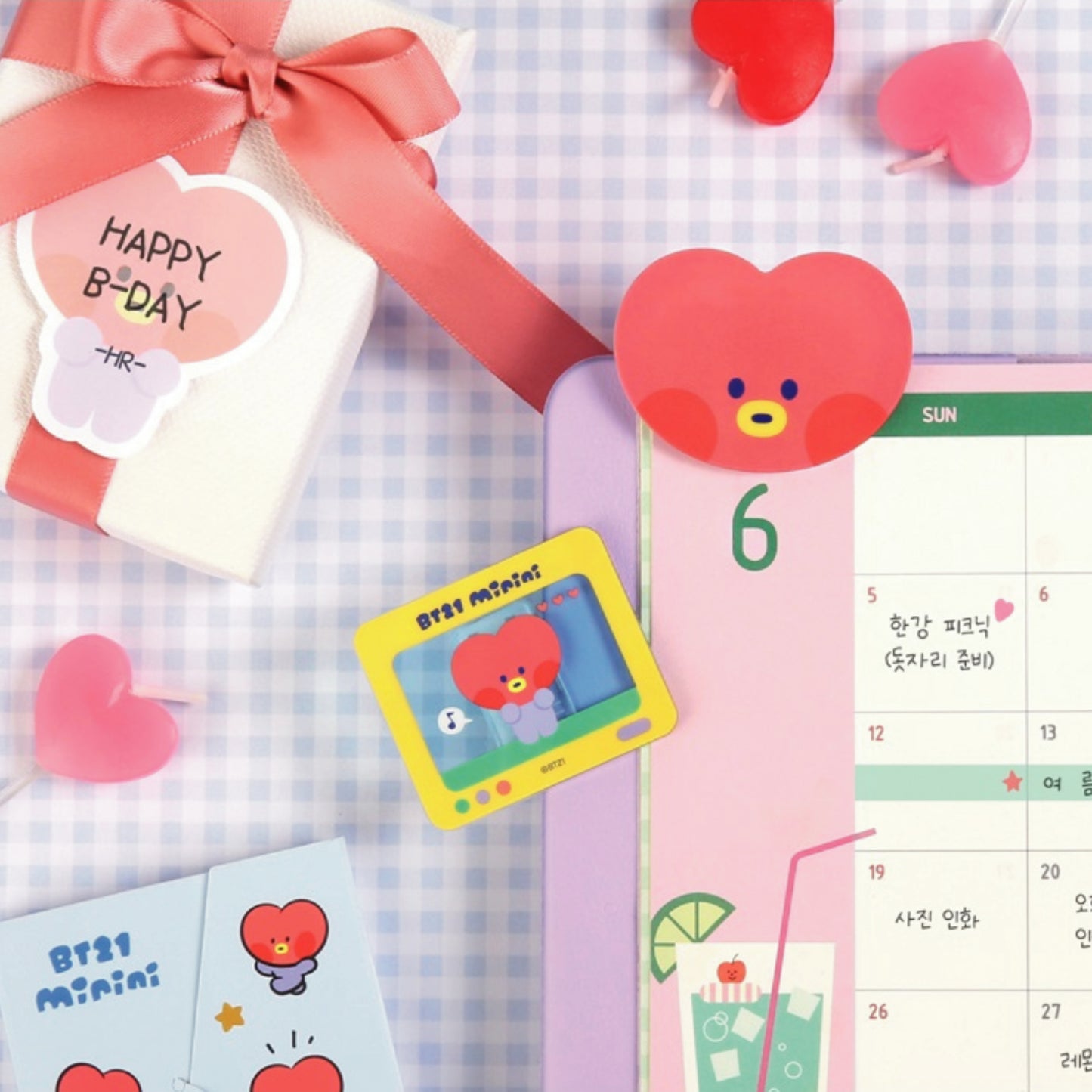 BT21 | minini | ACRYLIC MAGNET CLIP