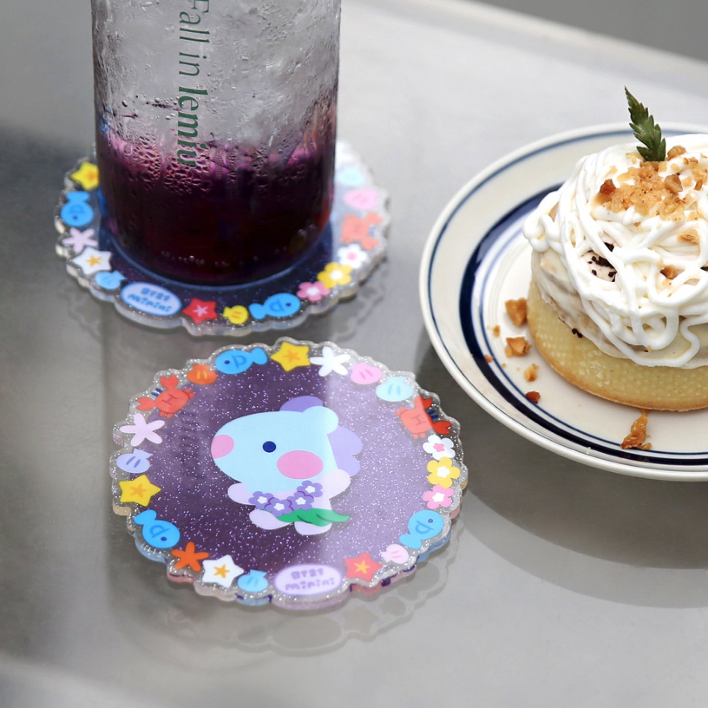BT21 | minini | SUMMER SKY - ACRYLIC COASTER