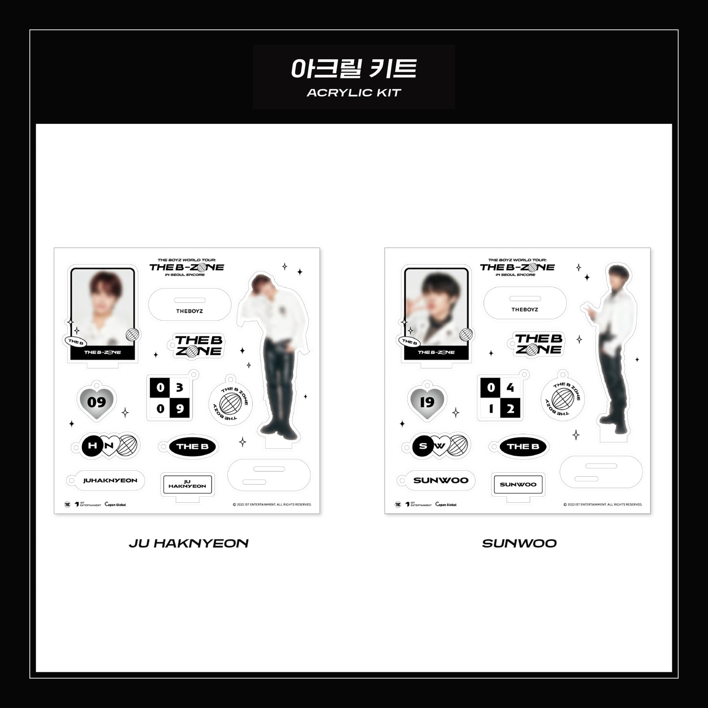 THE BOYZ | 2022 THE B-ZONE IN SEOUL ENCORE | ACRYLIC KIT