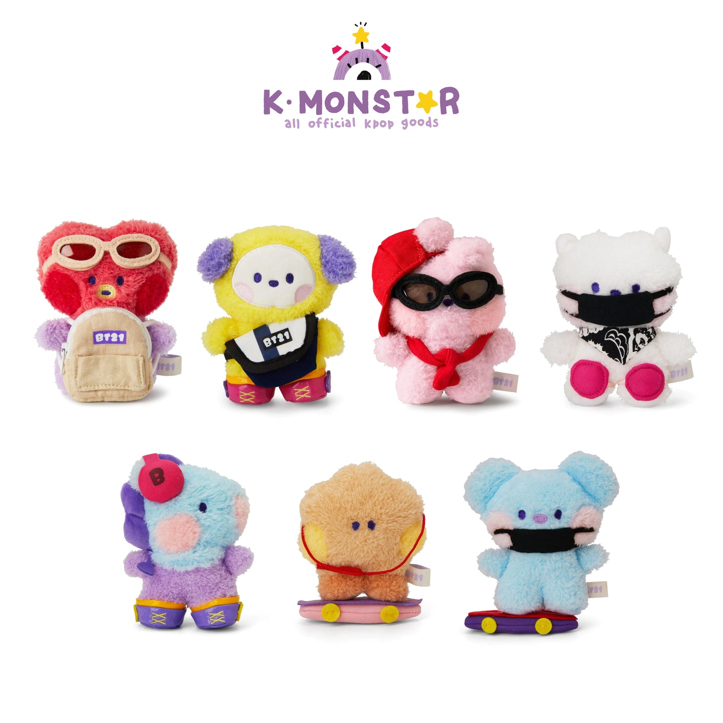 BT21 | minini | STANDING DOLL - STEREO EDITION