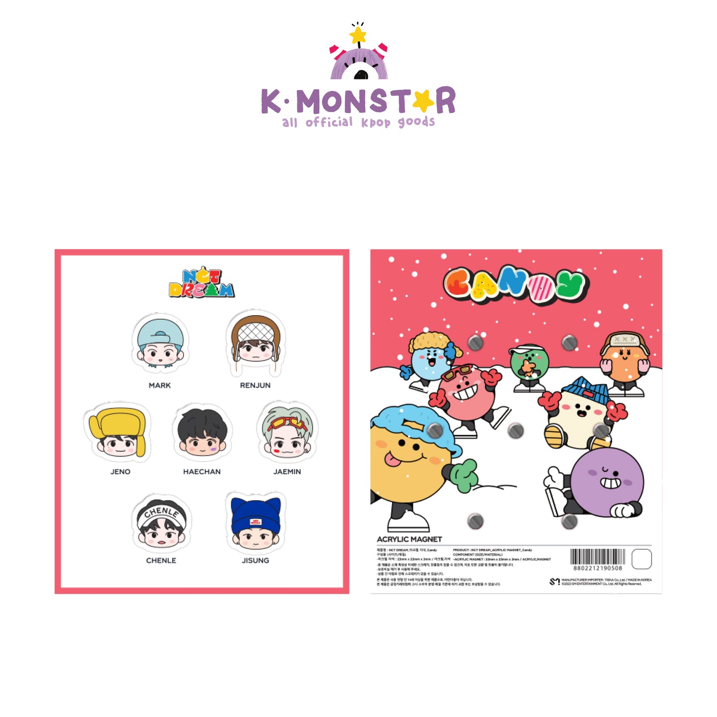NCT DREAM | Candy - ACRYLIC MAGNET