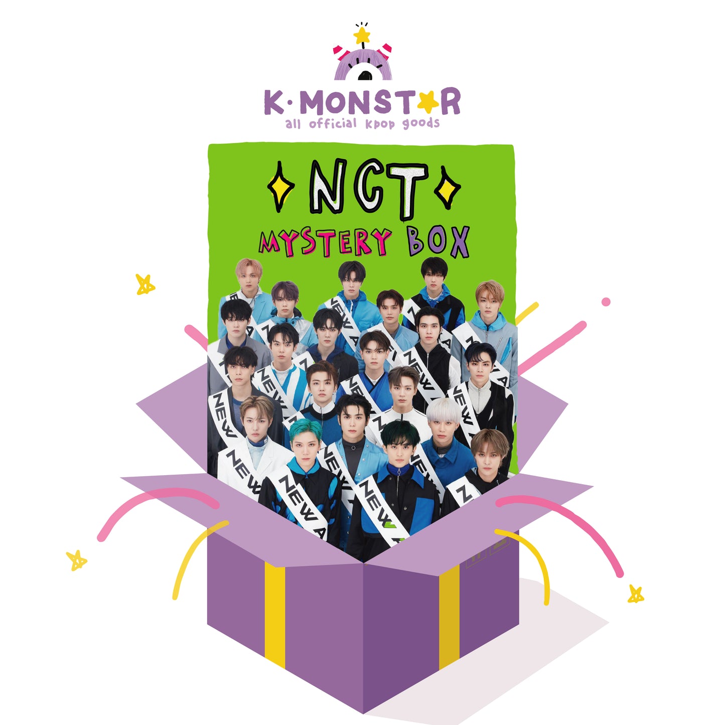 K-MONSTAR | 2022 HOLIDAY CLEARANCE MYSTERY BOX - NCT
