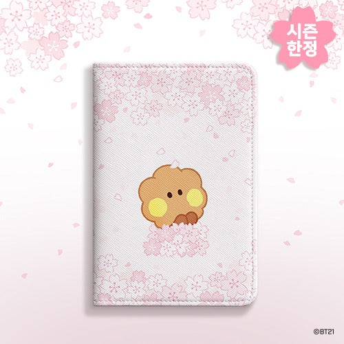 BT21 | minini | CHERRY BLOSSOM - PASSPORT COVER