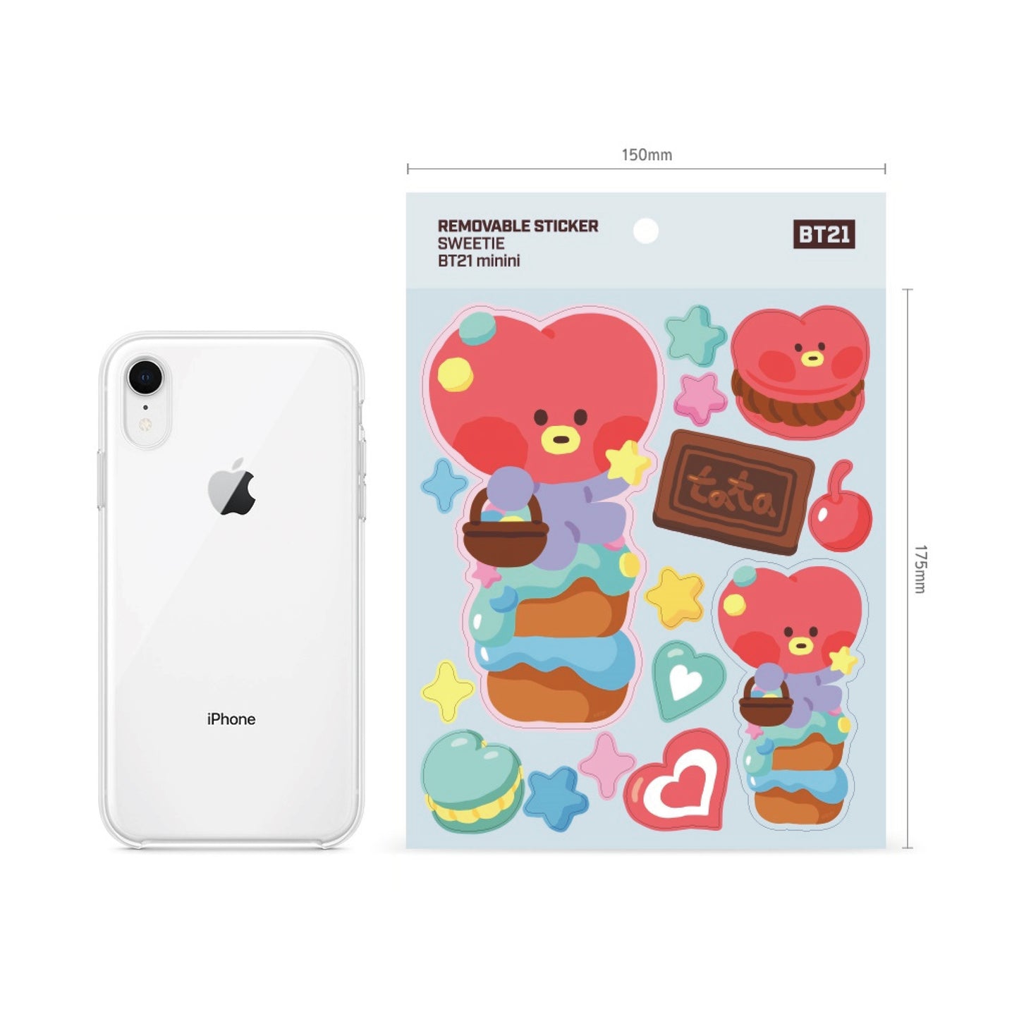 BT21 | minini | SWEETIE - REMOVABLE STICKER