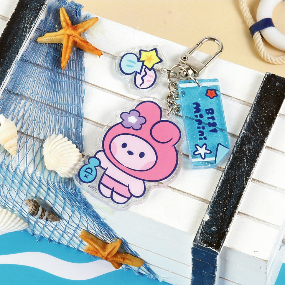 BT21 | minini | SUMMER SKY - ACRYLIC KEYRING
