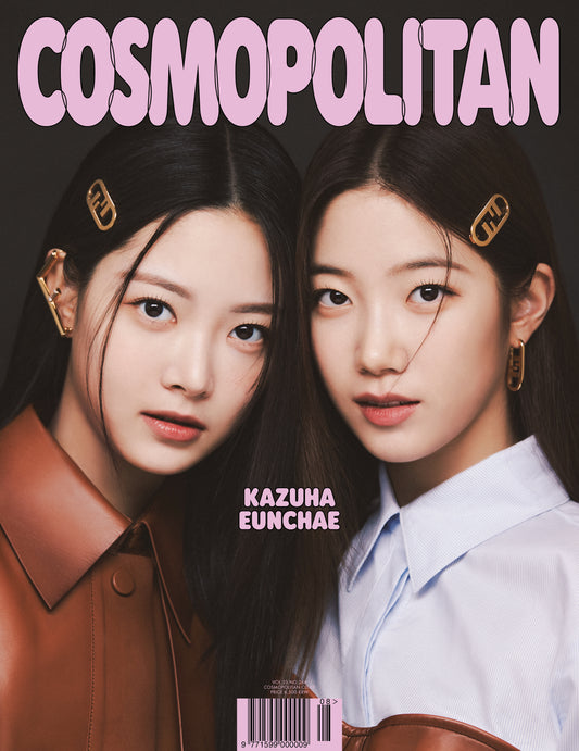 COSMOPOLITAN | 2022 AUG. | LE SSERAFIM KAZUHA EUNCHAE COVER