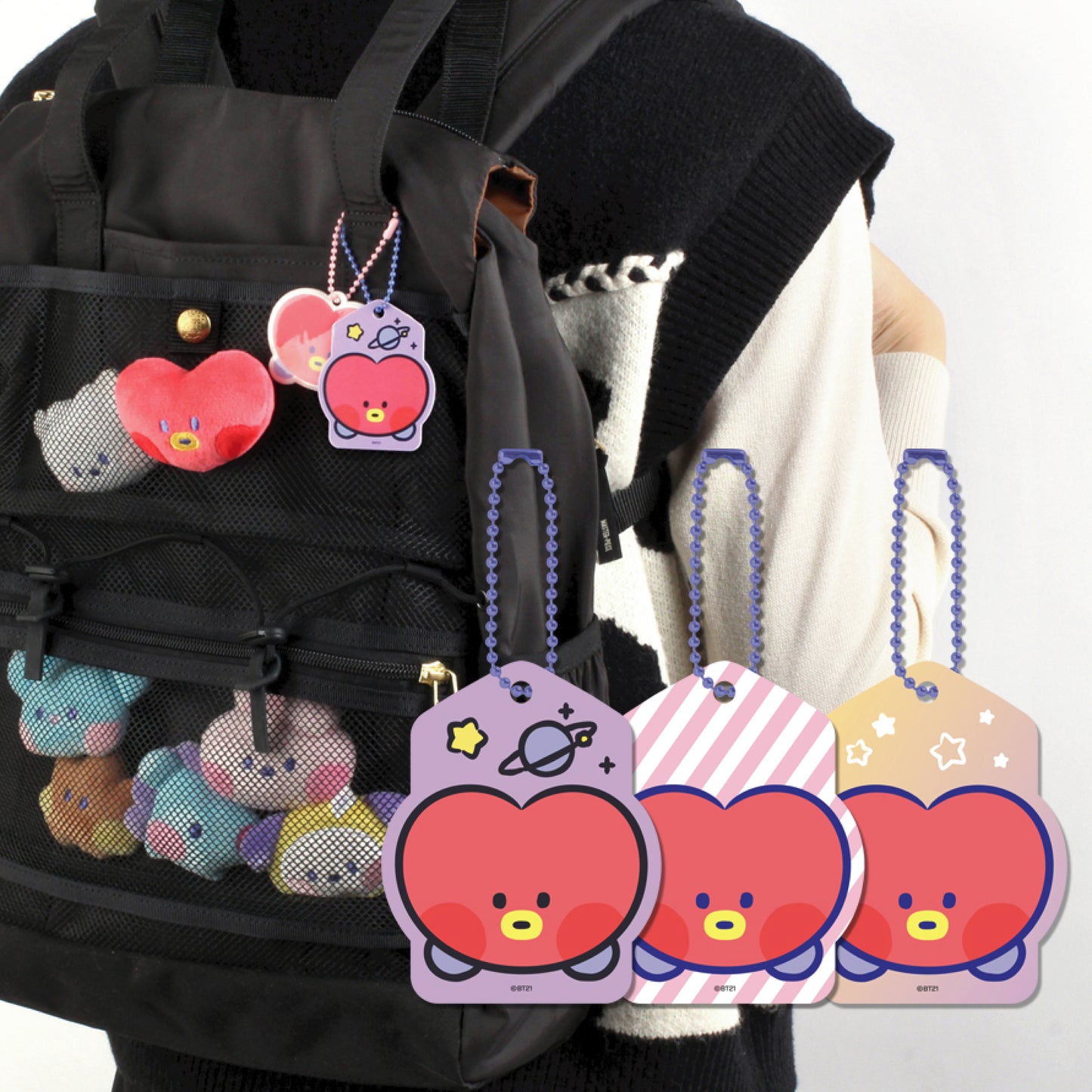 BT21 | minini | NAME TAG SET
