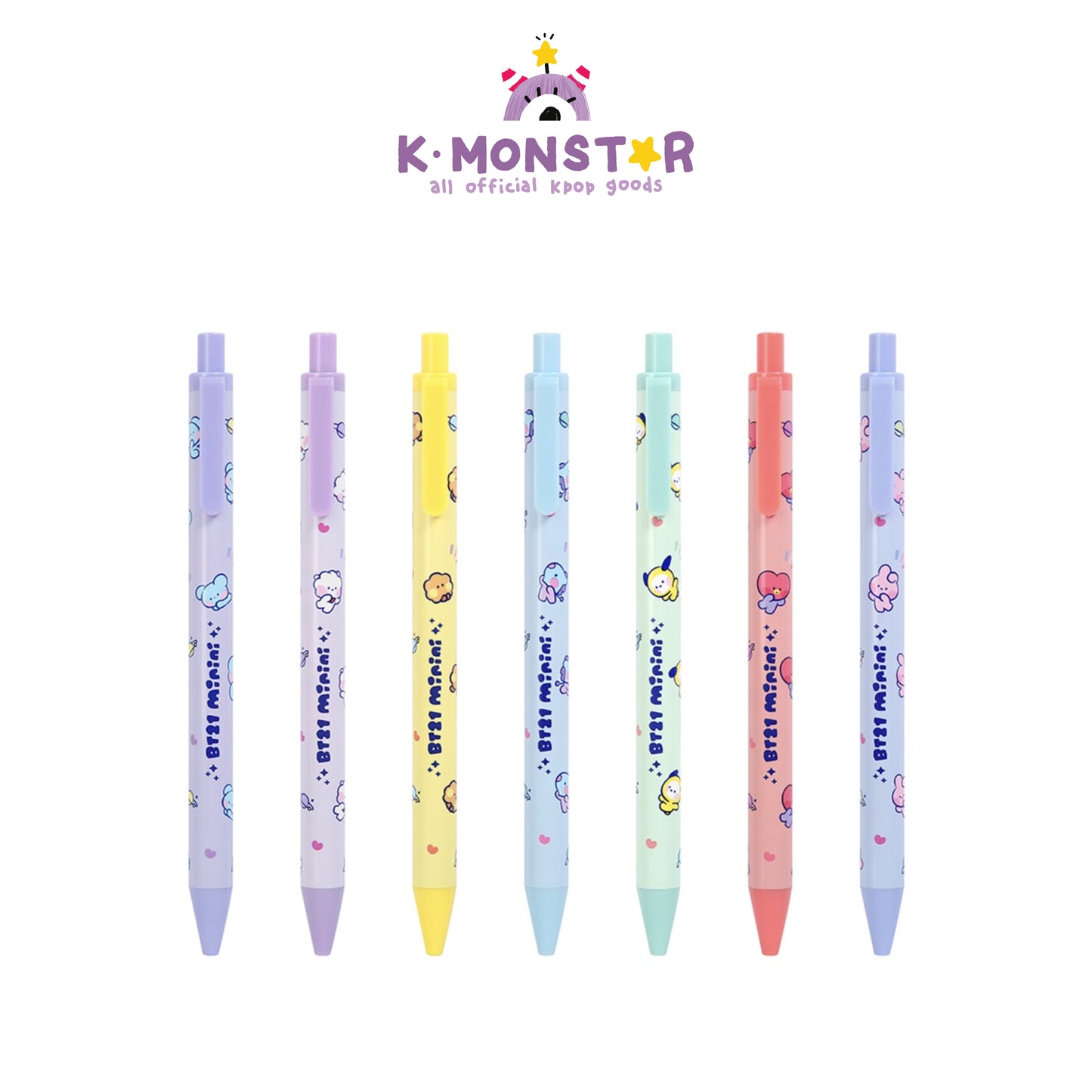 BT21 | minini | NEUTRAL PEN 0.38mm