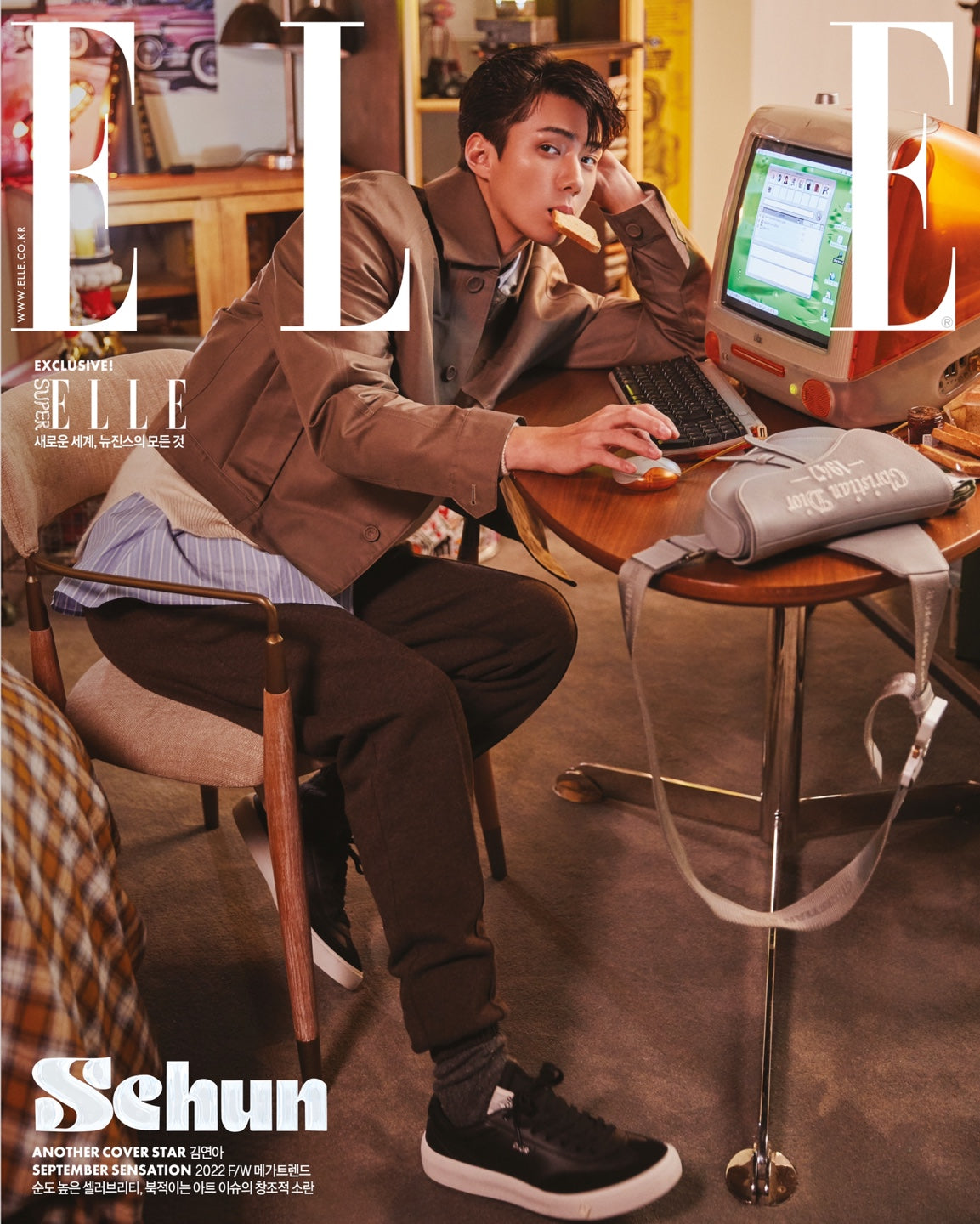 ELLE | 2022 SEP. | YUNA KIM, EXO SEHUN COVER