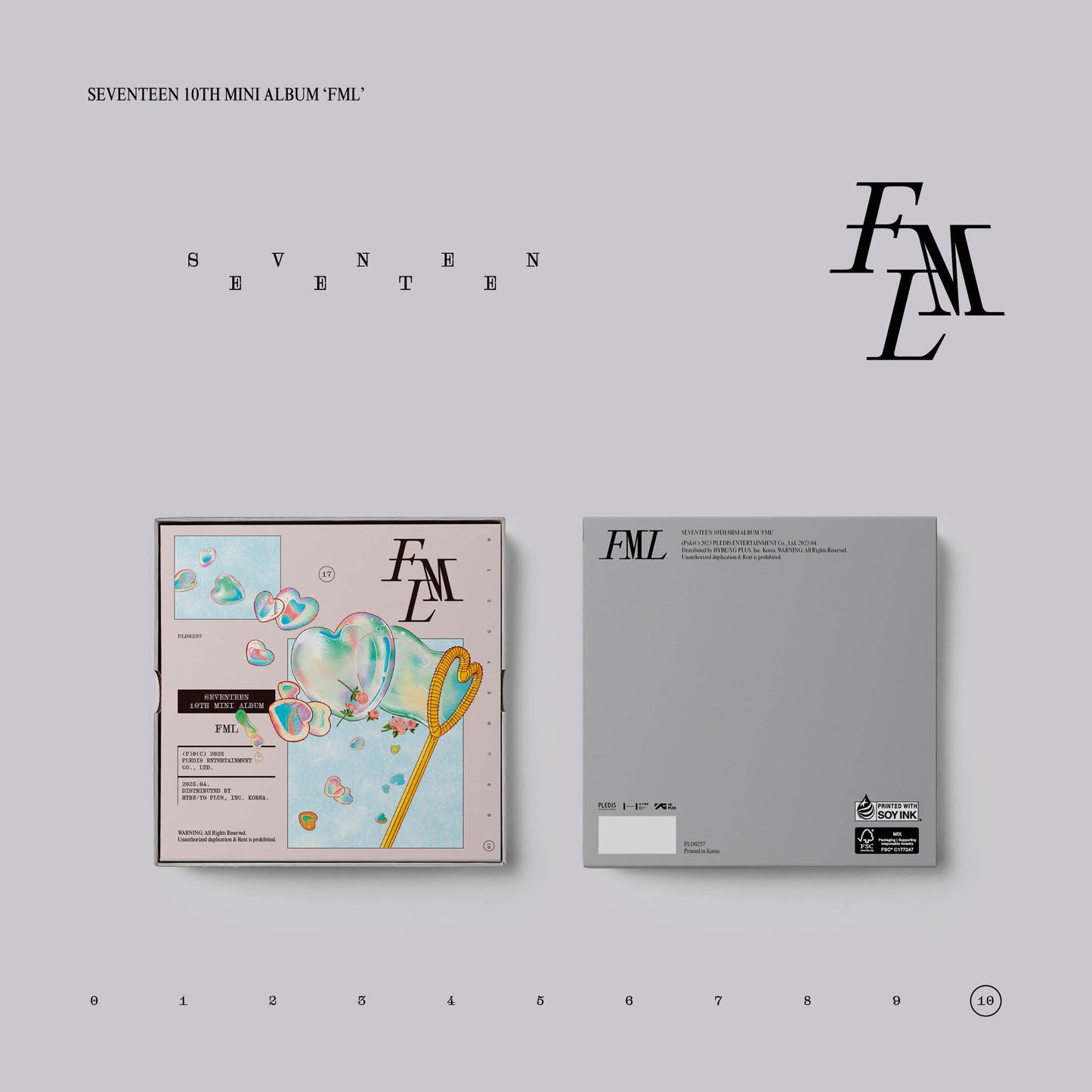 SEVENTEEN | 10th Mini Album | FML (CARAT ver.)